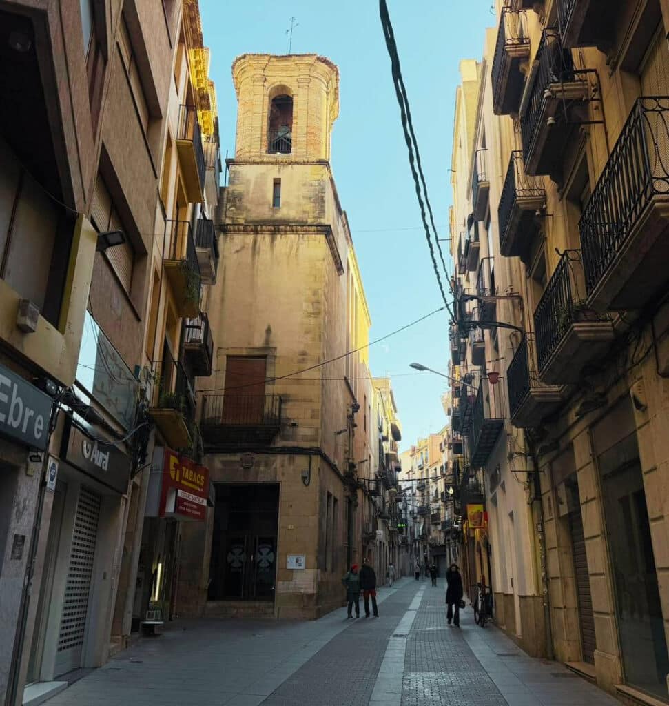 Carrer Sant Blai, localització de rodatge a Tortosa