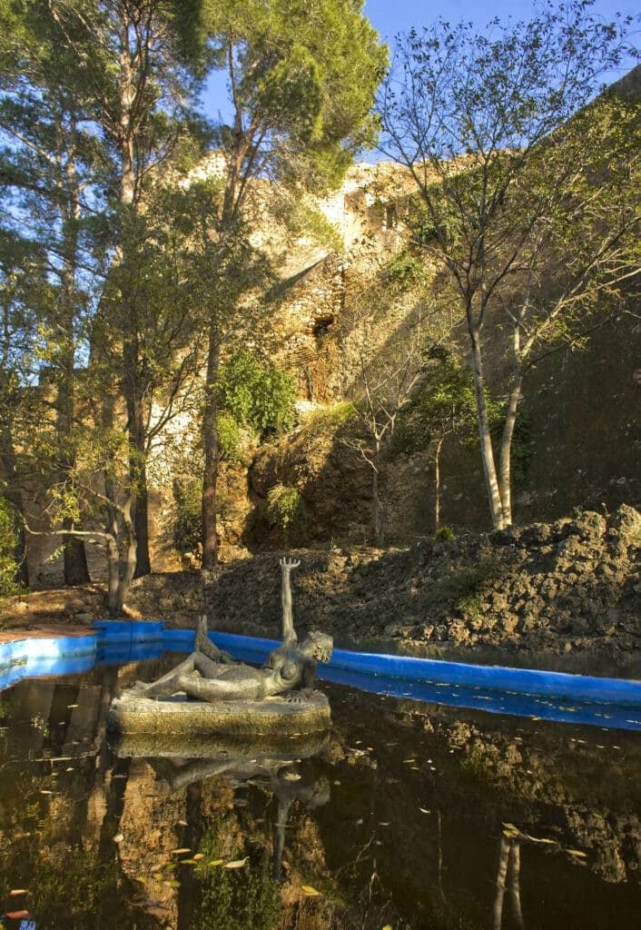Jardins del Príncep, localització de rodatge a Tortosa