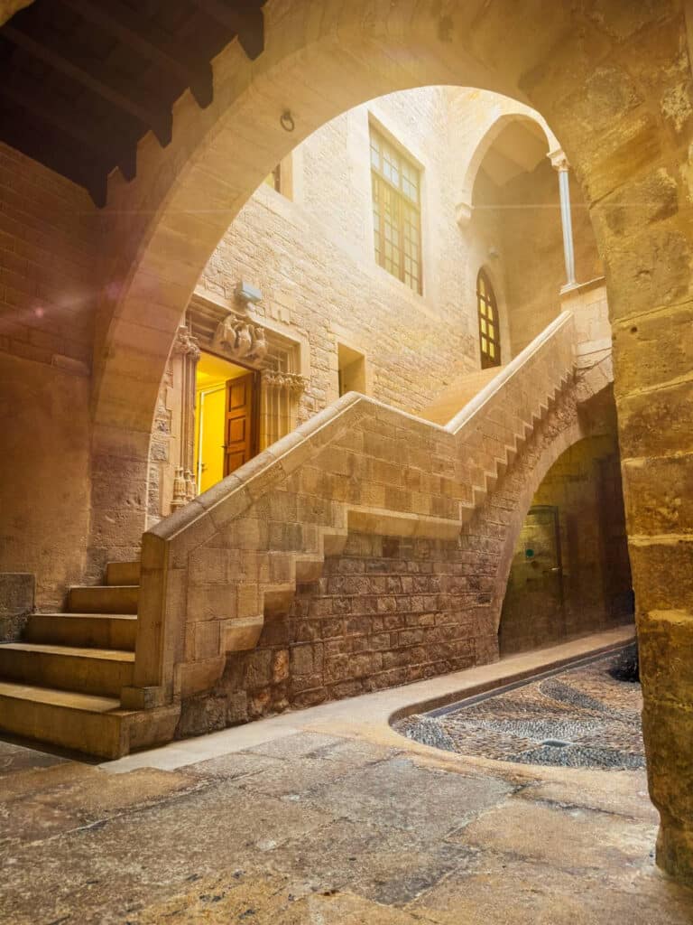 Palau Despuig i Palau Oriol, localització de rodatge a Tortosa