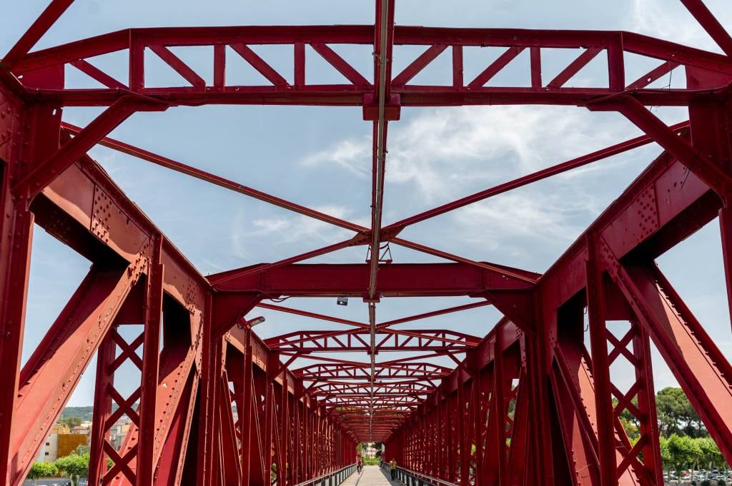 Pont de la Via Verda, localització de rodatge a Tortosa